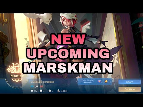 NEW UPCOMING MARKSMAN IN MOBILE LEGENDS BANGBANG (MELISSA)