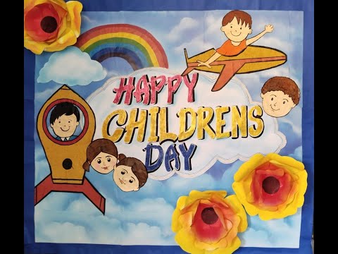 Children's Day Greetings for the Pre-Primary children of VVSICSE from their teachers