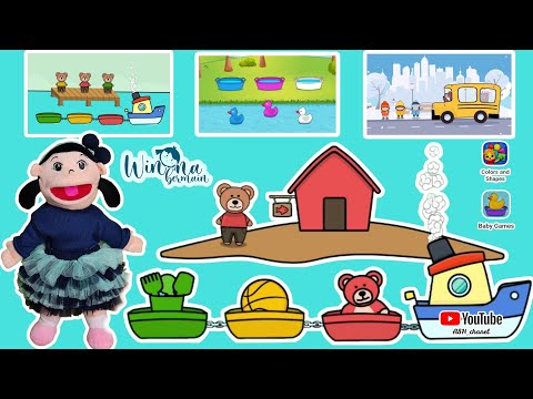 Belajar Mengenal Warna dan Bermain Game Warna - Winona Bermain Episode 3