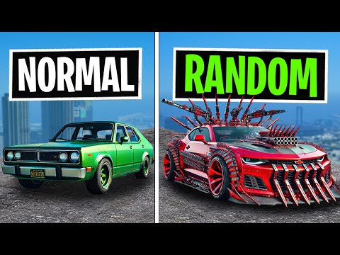 everytime I CRASH my car gets RANDOMIZED... GTA