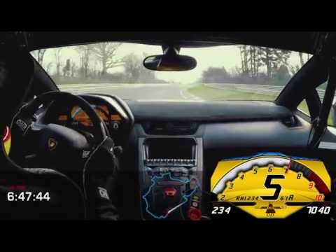 Lamborghini Aventador LP 750-4 SV en Nürburgring