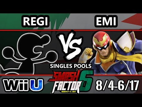Smash Factor 6 Smash 4 - Regi Shikimi (G&W) vs. Emi (Captain Falcon) - Smash Wii U