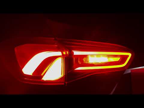 Ford Focus Titanium 2020 tail light at night / Rücklicht in der Nacht 4K