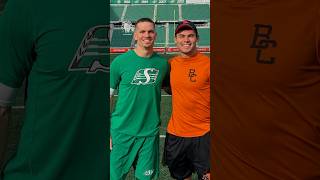 Nathan Rourke–Trevor Harris Relationship #bclions #cfl