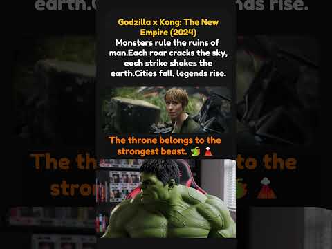 Godzilla x Kong: Das neue Imperium (2024)Empire of Beasts #marvel #shorts