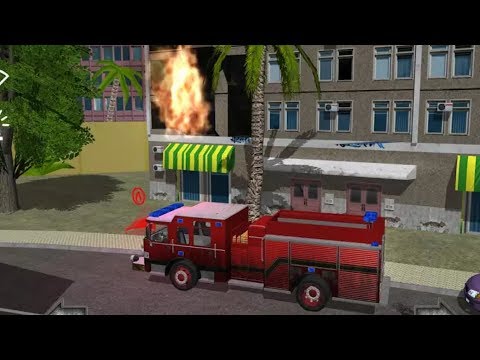 Fire Engine Simulator - by SkisoSoft | Android Gameplay |