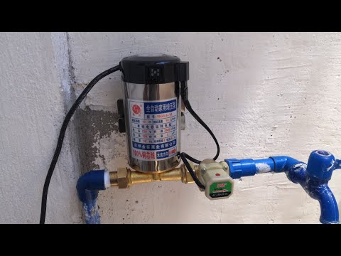 AUTOMATIC WATER BOOSTER PUMP INSTALLATION