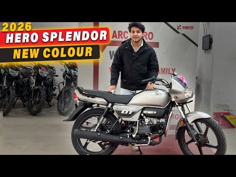 New Hero Splendor 2026 🔥 New Colour + On Road Price 😍 @THEMOTOMANUAL1