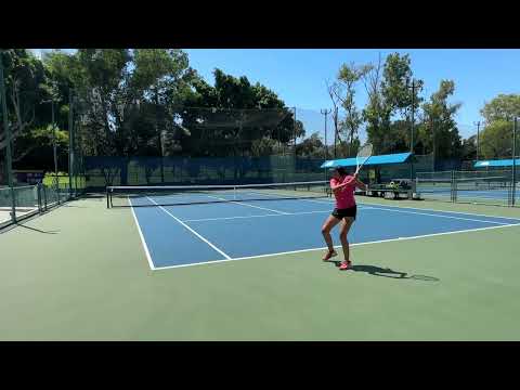 Andrea Garcia - College tennis recruiting video Fall 2024