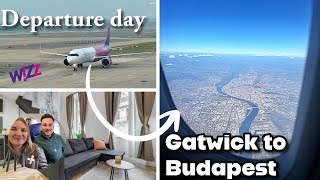 Departure day- we are off to Budapest!