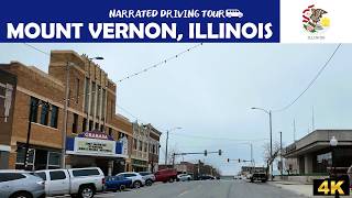 🚗 Mount Vernon, Illinois 🌆 | 4K Drive