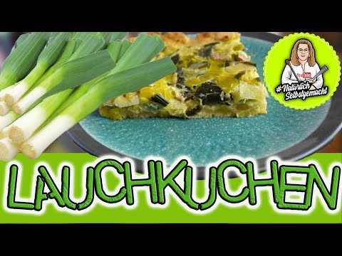 Lauchkuchen vom Blech, so schmeckt der Herbst 😋