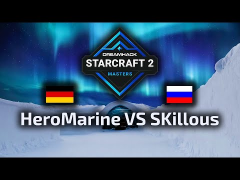HeroMarine VS SKillous - TvP - DreamHack Masters Winter 2021 Playoffs - polski cast