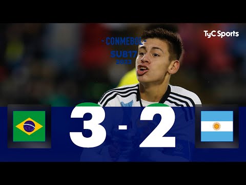 Video: LA SELECCIÓN ARGENTINA PERDIÓ ANTE BRASIL EN EL CIERRE DEL SUDAMERICANO SUB 17