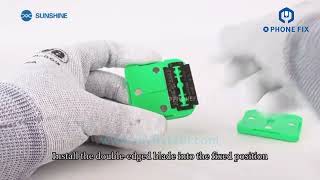 RELIFE RL-023A RL-023B Glue Removal Screen Frame Separating Blade for Mobile Phone Repair