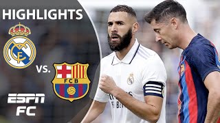 Real Madrid DOMINANT in El Clasico win over Barcelona 💪 💯 🔥 | LaLiga Highlights | ESPN FC