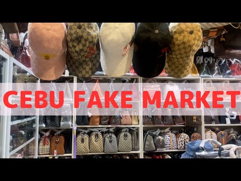 Alarde do mercado falso das Filipinas | Cebu 2023 Parkmall