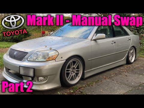 GX110 Toyota Mark II, J160 6 Speed Manual Transmission Conversion Part 2: J160 Gearbox Installation