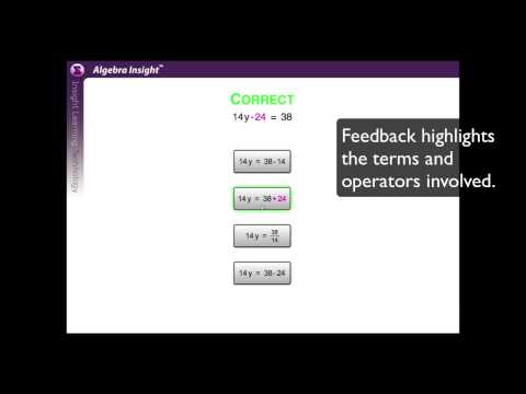 Math Insight presents Algebra Insight: Algebraic Transformations