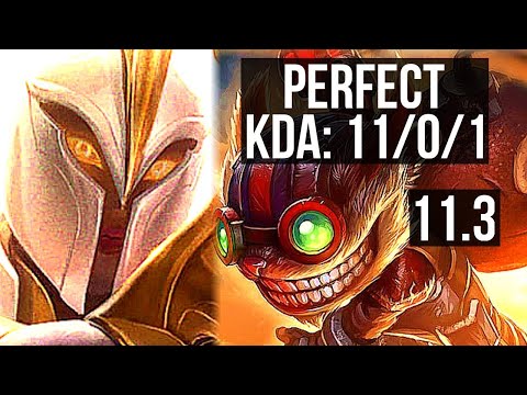 KAYLE vs ZIGGS (MID) | 11/0/1, Legendary | EUW Grandmaster | v11.3