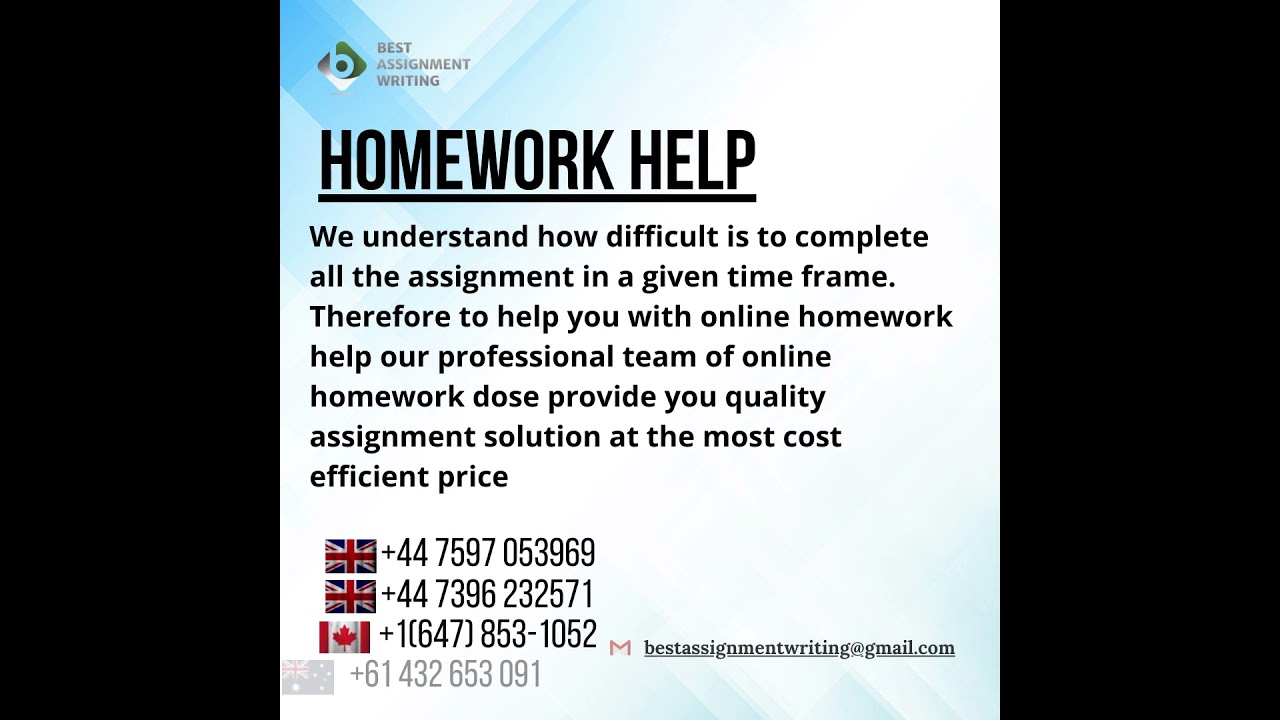 Assignment Help Solution.