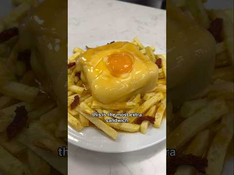 MUST-TRY francesinha sandwich in Porto! #portuguesefood