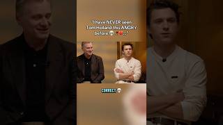 Tom holland is ANGRY