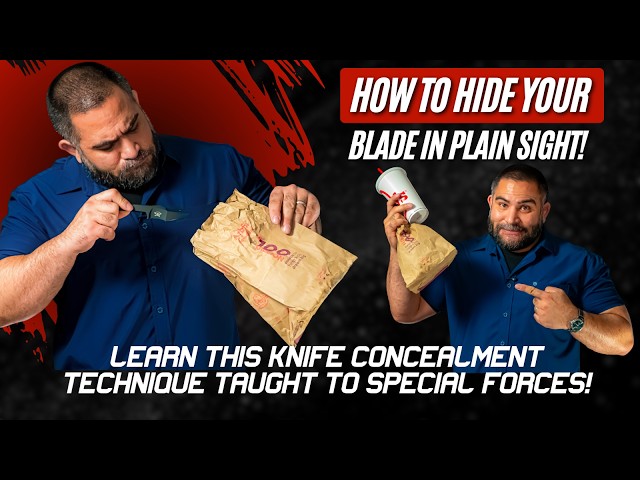 This Knife Concealment Technique Saves Lives l EDC Blade Concealment Training SDDEFAULT Thumbnail