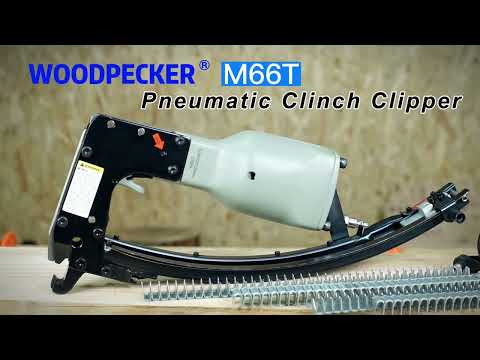 【Clinch Clip Gun】M66T -- Industrial and Professional Air Clinching Clipper( And how to load & use)