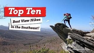 Top 10 // Best Views in the southeast // Hiking near Asheville