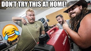 DIY REDNECK FISHING BOAT!!! (How To)