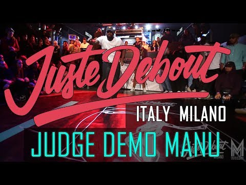 Juste Debout ITALY MILANO 2019 JUDGE DEMO MANU Locking #JusteDeboutItaly #JusteDebout @mmpp #dance