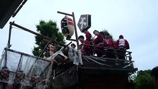 2025_05_24三島市　三石神社祭典 しゃぎり奉納[本町大中嶋と沼津白銀町の競演].wmv