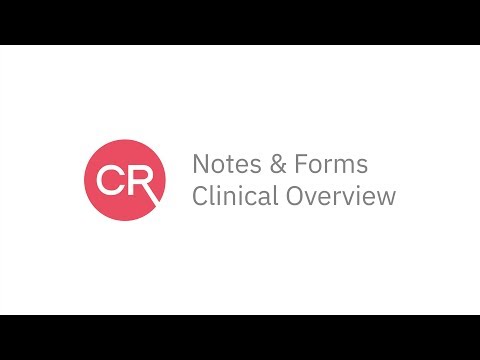 Centralreach Notes Forms Clinical Overview