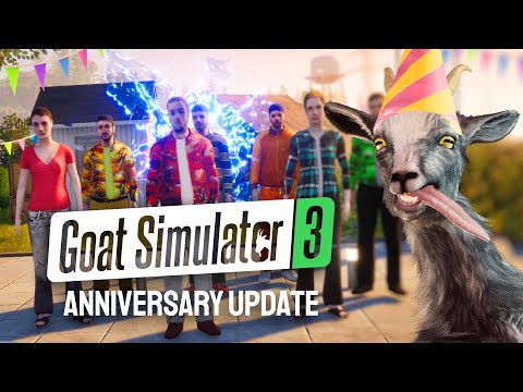 Goat Simulator 3 – Anniversary Trailer