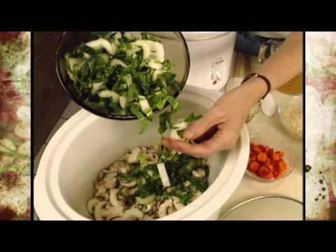 Bok Choy and Chicken Soup