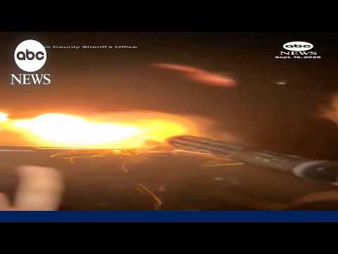 New video shows teen launching fireworks that sparked wildfire