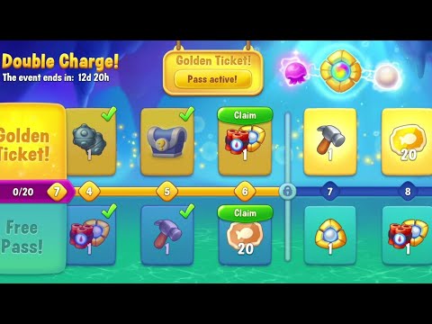 @Fishdom Win Strikes Level 10018 - Super Hard Level 10019. Double Charge Level 6 🔓