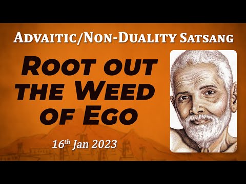 514. Bhagavan Ramana Satsang - Root out the weed of Ego