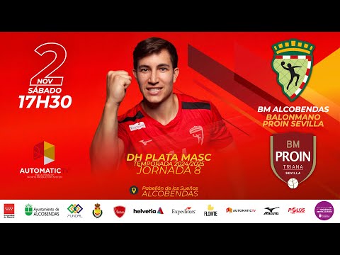 DHPLATA MASC | jornada 8 | BM ALCOBENDAS - BALONMANO PROIN SEVILLA