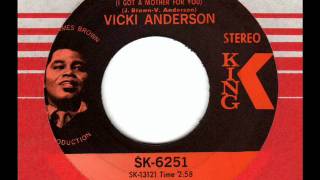 VICKI ANDERSON  Answer to Mother Popcorn  70s Soul Classic