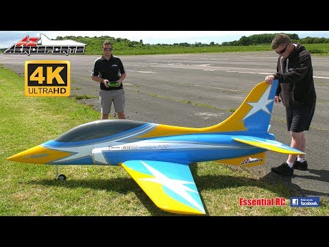 Elite Aerosports HAVOC 3.45 metre RC turbine sport jet [*UltraHD and 4K*]