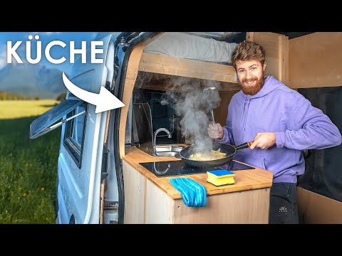 Video Thumbnail: Camper-Umbau! Küche + Induktionsherd !