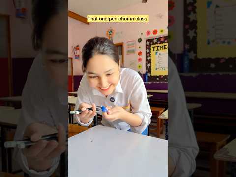 That one pen chor in class 😂 #shorts #viral #explorepage #relatable