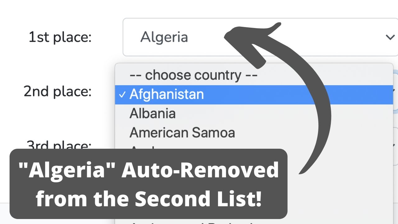 Laravel Livewire: Validation for Unique Dropdown Values