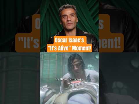 Oscar Isaac on Filming Frankenstein’s “It’s Alive” Moment!