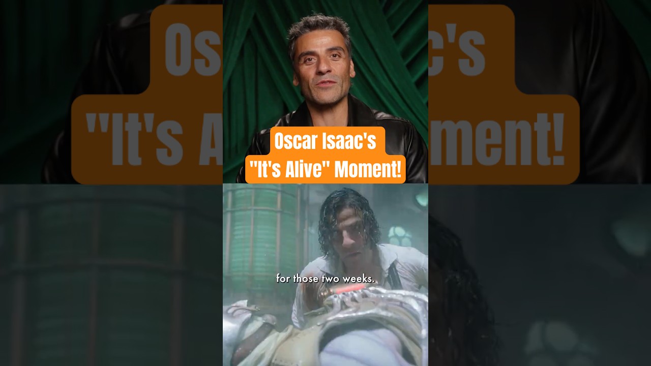 Miniature de la vidéo Oscar Isaac on Filming Frankenstein’s “It’s Alive” Moment! du film Frankenstein