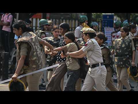 Protests Trigger Security Crackdown in New Delhi