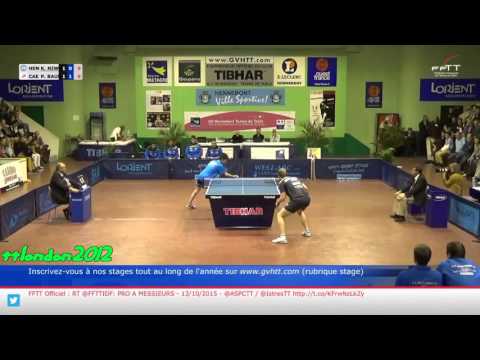 Koki Niwa vs Patrick Baum (French League 2015/2016)