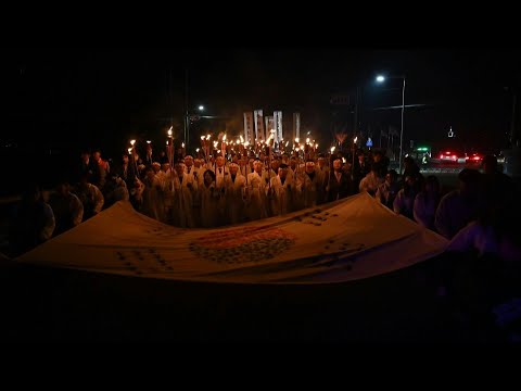 Video Thumbnail: South Koreans march to celebrate March First Movement for independence | AFP